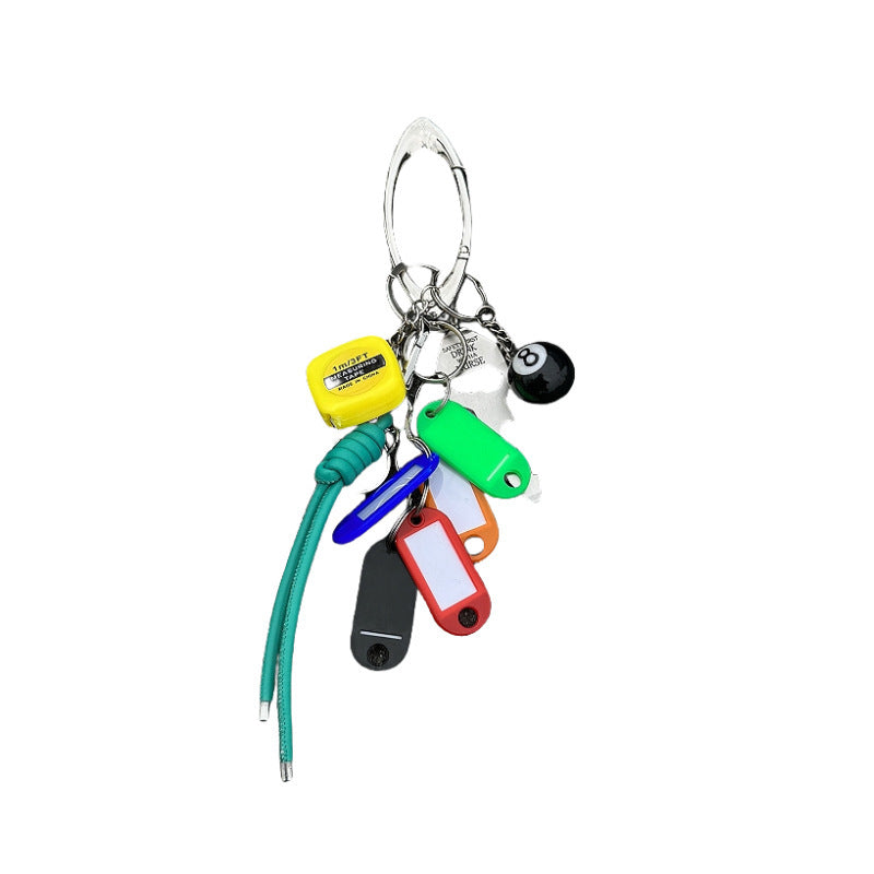 Fashion Personality Multi-element Pendant Keychain 2c7cf4c4 5e5f 45c7 a547 fab149a54ff4