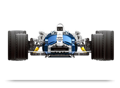 Creative Technology Blue Racing Car Assembling Building Blocks Toy 2c7ff41c f399 42d7 8458 179212ac4b82
