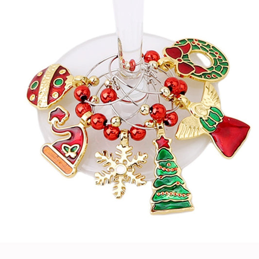 Christmas Wine Glass Pendant Decoration Charm Table 2cbbb7c1 0eb1 4660 89f8 777e5839e492