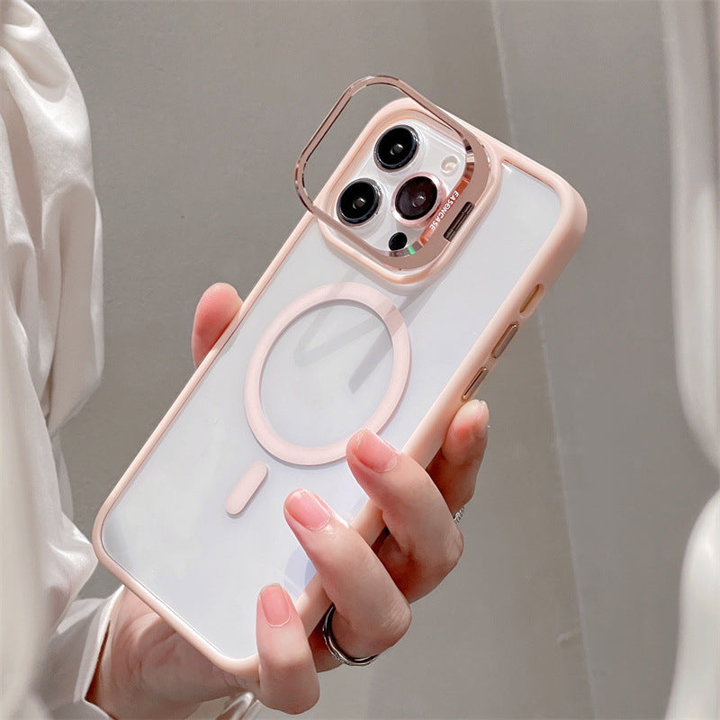 Phone Case Lens Protector Invisible Bracket With Magnetic Suction - 图片 10