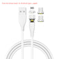 Three In One Data Cable 540 Degree Rotation Spherical Magnetic Charging - 图片 9