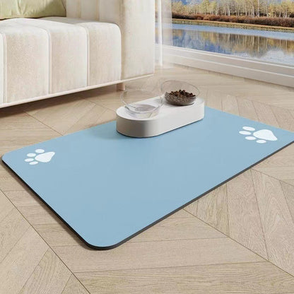 Pet Diatom Ooze Floor Mat Dogs And Cats Eating Mat Spill-proof Waterproof Quick-drying Placemat 2cd06683 e197 48c7 baf9 23042