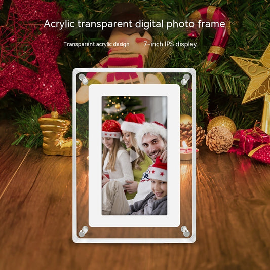 5-inch Transparent Fashion Digital Electronic Photo Album Video Advisement Player Business Gift Photo Frame - HD Wireless Product #1