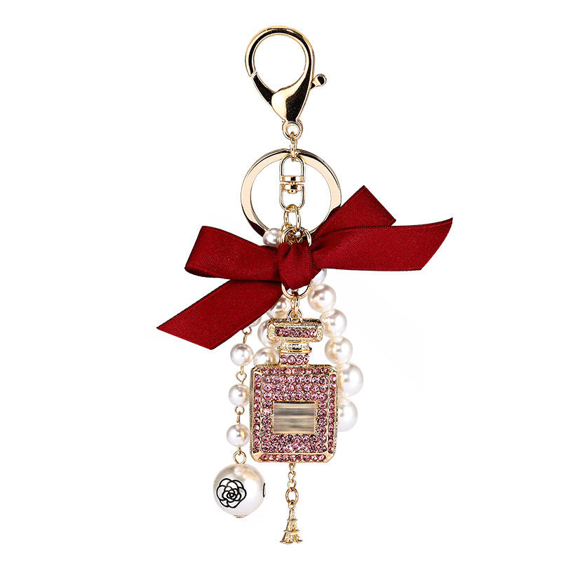 Creative Crystal Perfume Bottle Rhinestone Keychain 2cfb48d3 29d1 4029 a2aa 9ab8225a6616