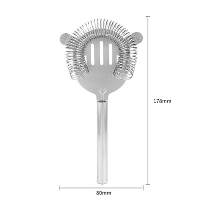 Bartender 12-piece Cocktail Family Bartending Tool Set With Semi-circular Bamboo Base 2d06048e 9fe3 49af be26 856b903e673c