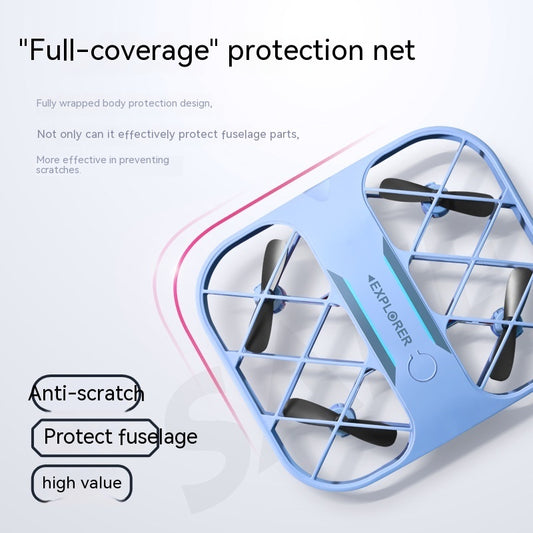 JJRCmini Fixed Height 4K8K HD Aerial Photography Mesh Protective Cover Four-axis Remote Control Toy 2d0d915a 6bf6 4965 ae25 a