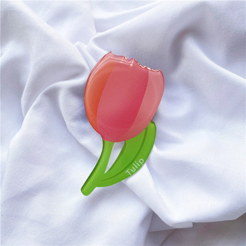 Simulation Muffin Toast Cake Epoxy Lazy Desktop Retractable Mobile Phone Holder - 图片 17