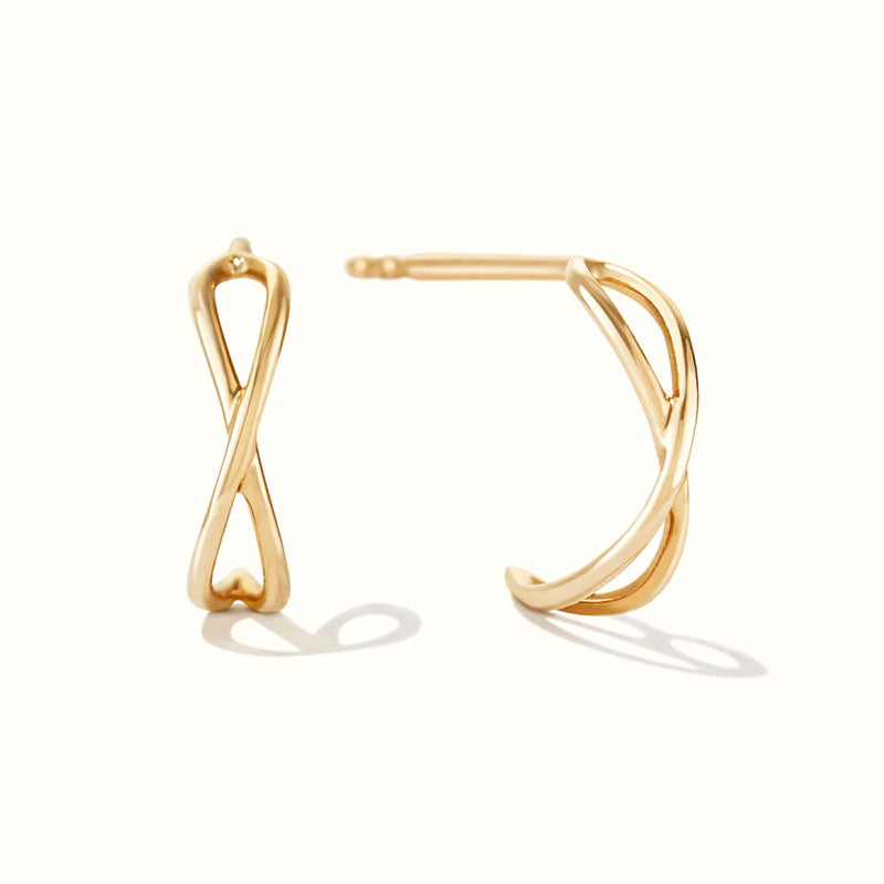 Women's Sterling Silver Needle Fashion Bowknot Stud Earrings 2d4706d7 925f 44d2 a1bf 567a14ea3c5c