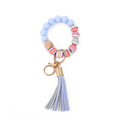 Silicone Beads Wrist Keychain Color 2d4d39e8 d9de 4e1a b04f e70f8f69aaac