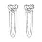 Retro Love Earrings Chain Tassel Temperament 2d57c812 ba9a 4f2c 8e51 b1500298a0f4