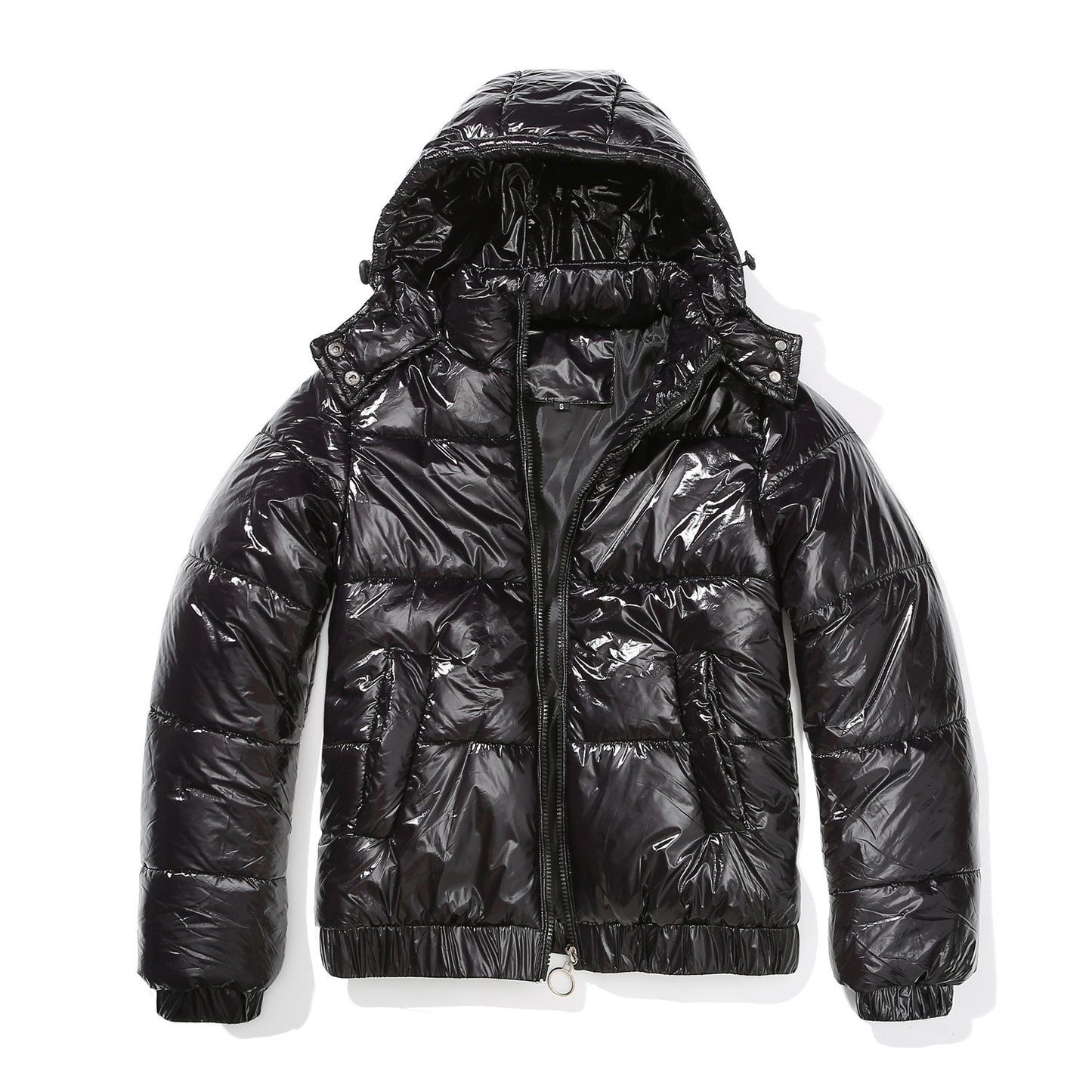 New Fall Winter Hooded Film Splash Proof Jacket Long-sleeved Cotton-padded Coat 2d69762f 94b9 40e7 9b4e 7c7d3d99f06b