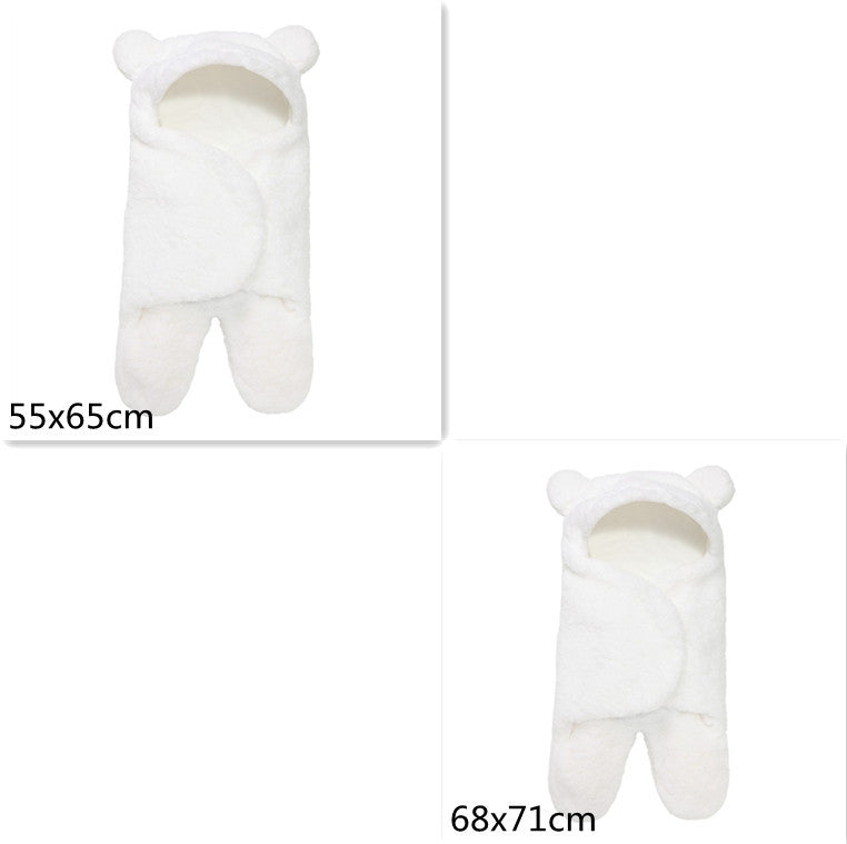 Lamb Plush Sleeping Bag Newborn Baby Swaddling Quilt 2d6cb37f bdda 4a42 90d2 aae5ac67370c