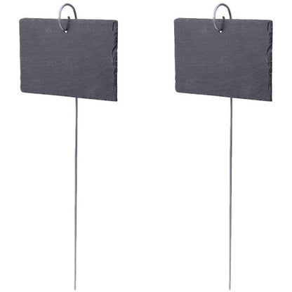Black Slate Plant Label   Sign 2d708575 3c76 4695 bdbf 0a3d233a9222