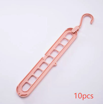 9-hole Clothes Hanger Organizer Space Saving Hanger - HD Wireless Product #31