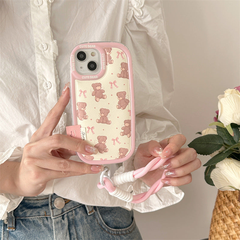 Bow Bear Suitable Phone Case Lanyard - 图片 2
