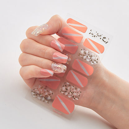 3d Laser Bronzing Craft Nail Applique Nail Sticker - HD Wireless Product #16