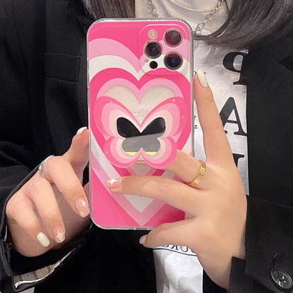Color Butterfly Stand Silicone Phone Case 2db7228f f9df 4d92 9479 731f0707d979