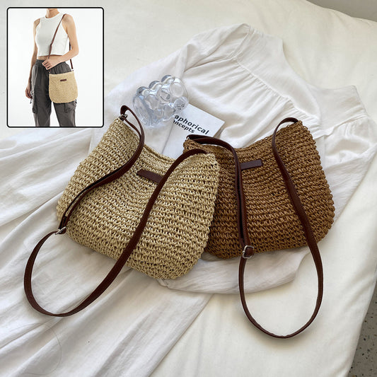 Niche Design Vacation Straw Tote Bag 2dd0674a dde4 4c81 8a63 e9f12c4a3a25