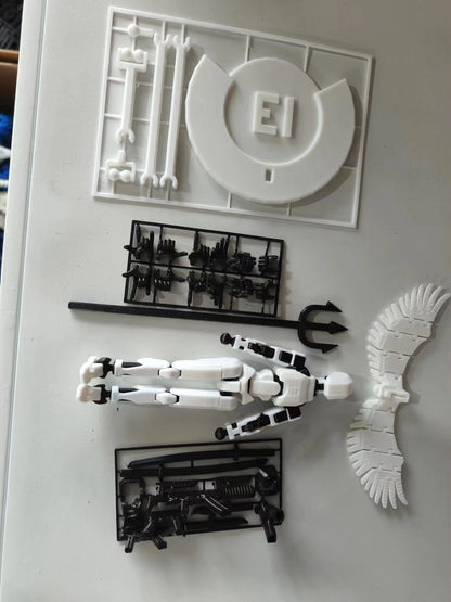 Lucky Puppet Joint Movable 3D Printing Doll Angel Toy 2de2f6e9 a84a 4e50 b37c 5b435906a499