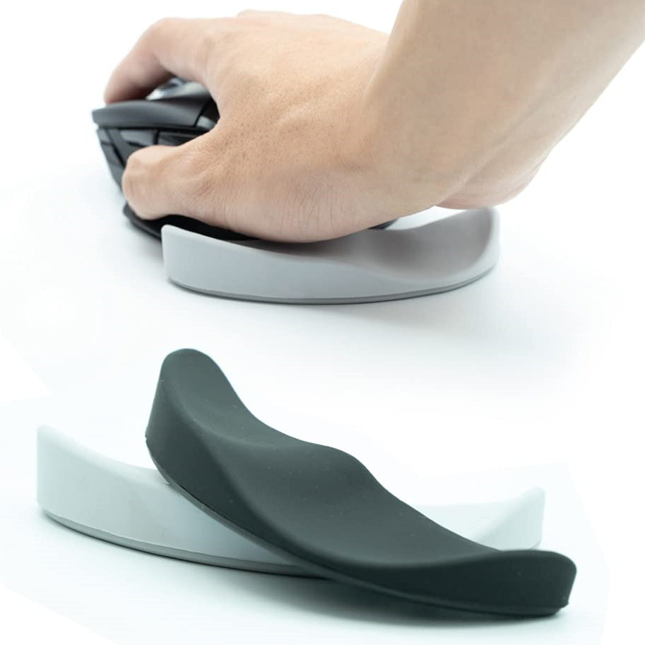 Ergonomic Mouse Wrist Rest Mouse Pads Silicon Gel Non-Slip Streamline Wrist Rest Support Mat Computer Mouse Pad For Office Gaming PC Accessories - 图片 2