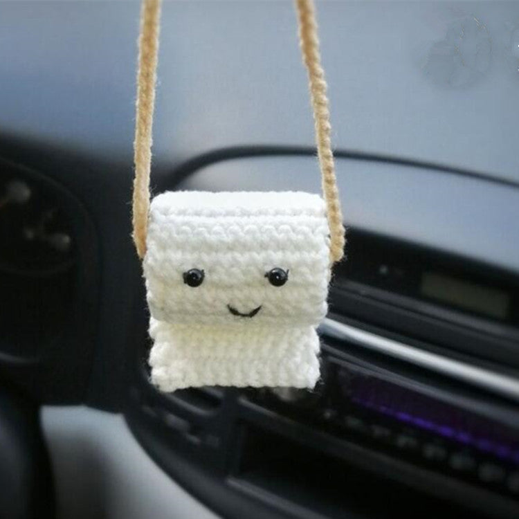Plush Hand-woven Automobile Hanging Ornament 2df03ac0 31f1 441d b6e6 ddc385ce8921