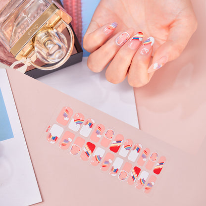 Nail Stickers Full Stickers Rainbow Cute Nail Stickers 2dfb60cf 0f48 4d9e 9956 317a110fe284