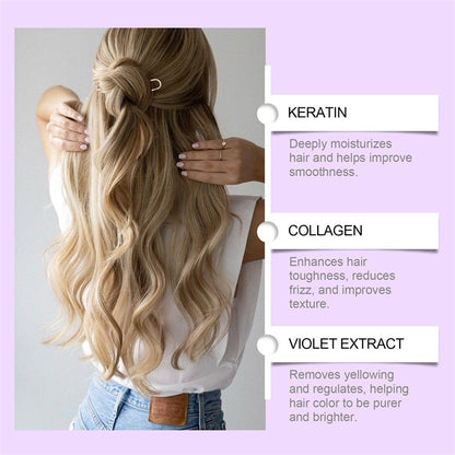 Keratin Purple Hair Care Mask