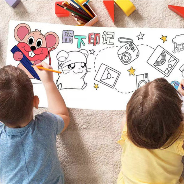Children's Graffiti Scroll Color Filling Drawing Paper 2e065ba9 7b13 4a56 a720 713fa9937548