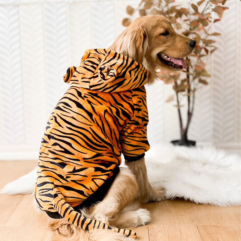 Pet Dog Golden Retriever Clothes Tiger Pet Costume 2e0a45d6 83b4 481b aa80 84f41860a05e