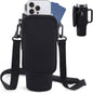 Slok Water Bottle Carrier Bag, Compatible With 40oz Tumbler With Handle, Modern Water Bottle Holder With Simple Adjustable St