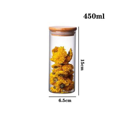 High Borosilicate Glass Tea Cans, Sealed Storage Cans, Transparent Tea Cans, Whole Grains, Candy Cans 2e175552 6882 4558 8a68