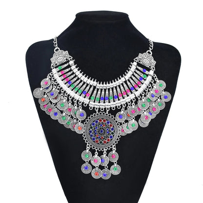 Boho Vintage Necklace Earrings Tiara Set 2e17f946 4b43 4b25 a5cf 4f326d206496