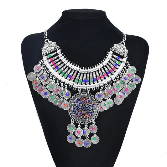 Boho Vintage Necklace Earrings Tiara Set 2e17f946 4b43 4b25 a5cf 4f326d206496