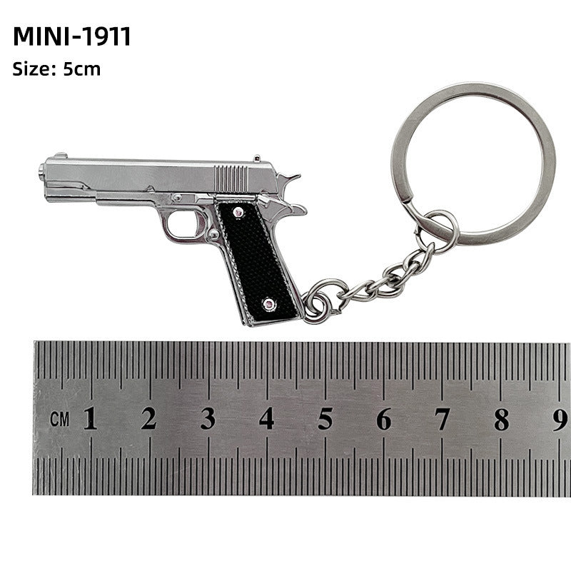 Alloy P92 Model G17 Sand Eagle Left Wheel Keychain 2e1e6dc1 5a69 4f66 8580 c22d30857237