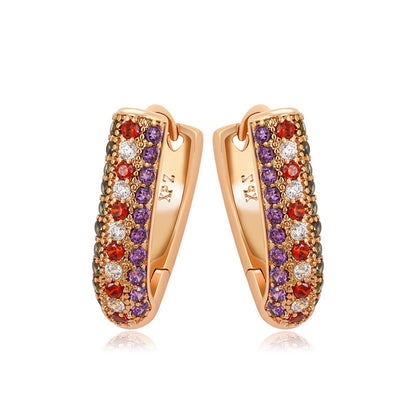 Women's Fashion Graceful Personality Zircon Earrings 2e1f375c 008d 486a 9d64 d99b4c3588f1