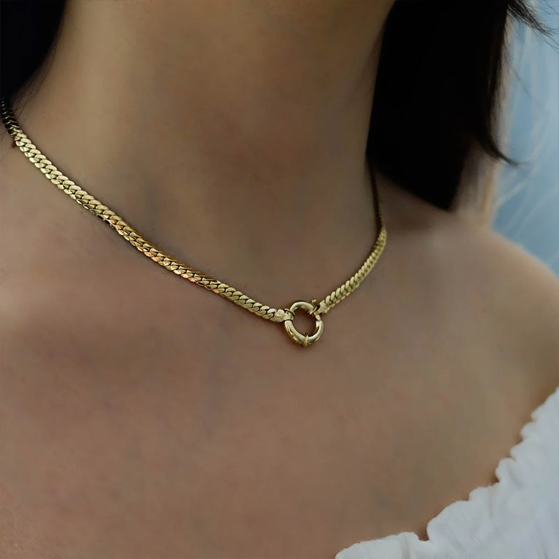 Encrypting Smooth NK Chain Necklace 2e368ebe c16b 4a08 a63c da0373f0e326