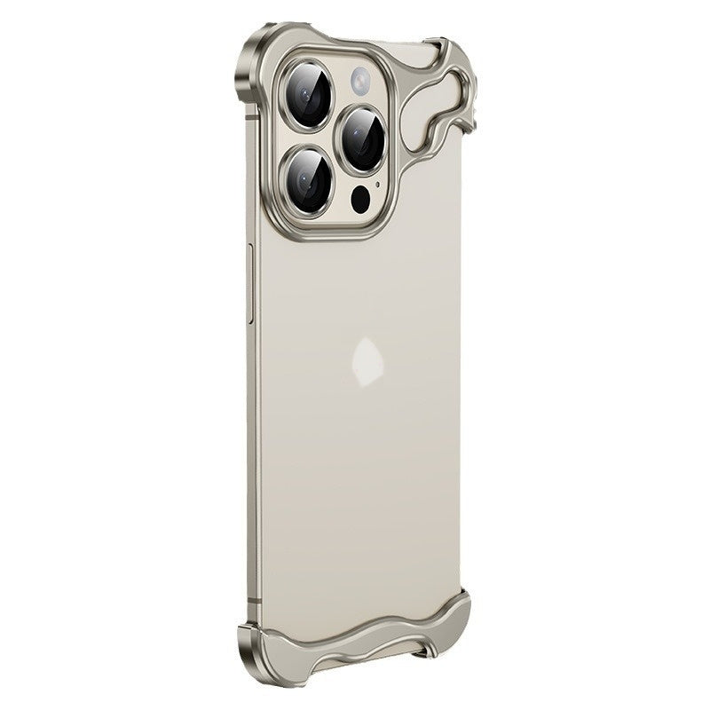 Phone Case Special-shaped Metal Corner Pad Anti-fall Frameless Anti-fall Protective Cover 2e6733e3 7be7 4fc9 9a04 0140615ace0