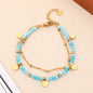 French Color Handmade Exquisite Small Round Slice Bracelet 2e6c5dbf b12b 469c b453 0adc44a88837