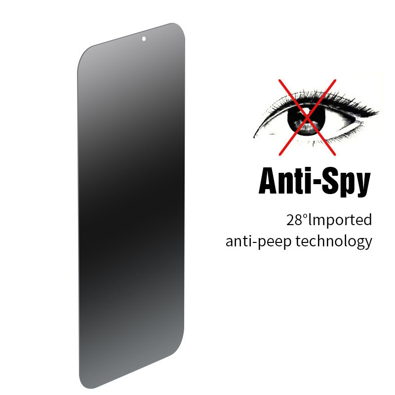Mobile Phone Anti-peeping Tempered Glass Full Screen - 图片 7