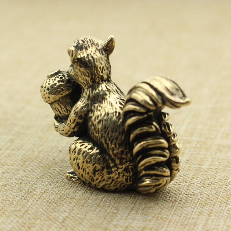 Brass Cute Squirrel Incense Holder Copper Art Hand Pieces 2e844776 b037 4136 ba29 f15dad371786