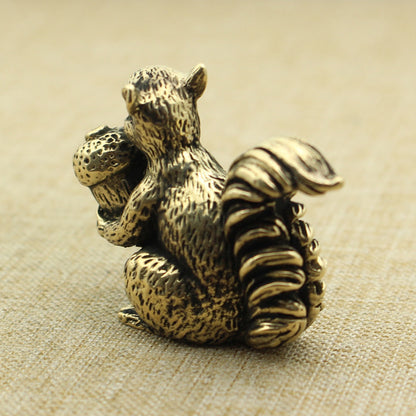 Brass Cute Squirrel Incense Holder Copper Art Hand Pieces 2e844776 b037 4136 ba29 f15dad371786