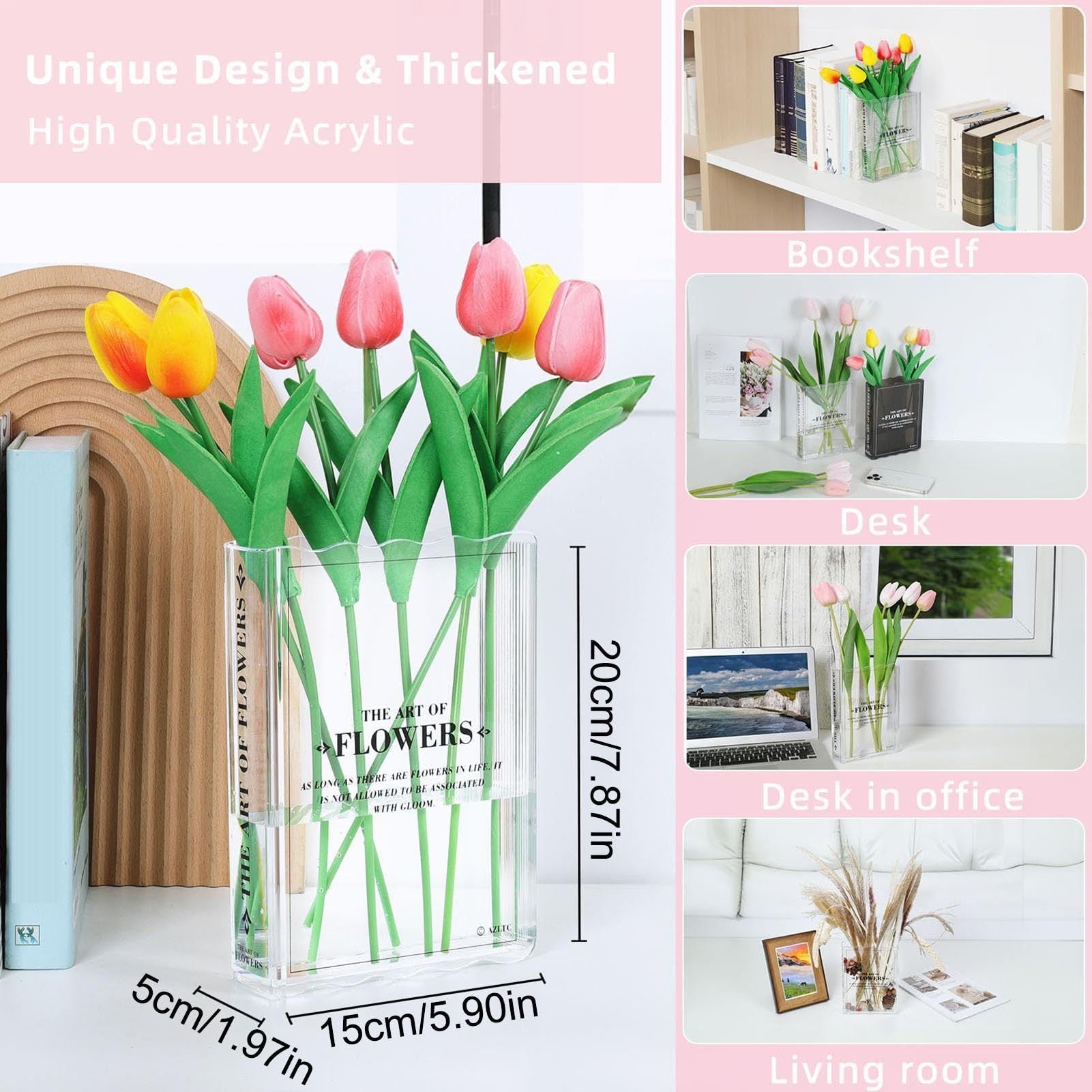 Acrylic Decoration Flower Bottle Household 2e890890 32a2 4106 8df3 4ae6b579b03a
