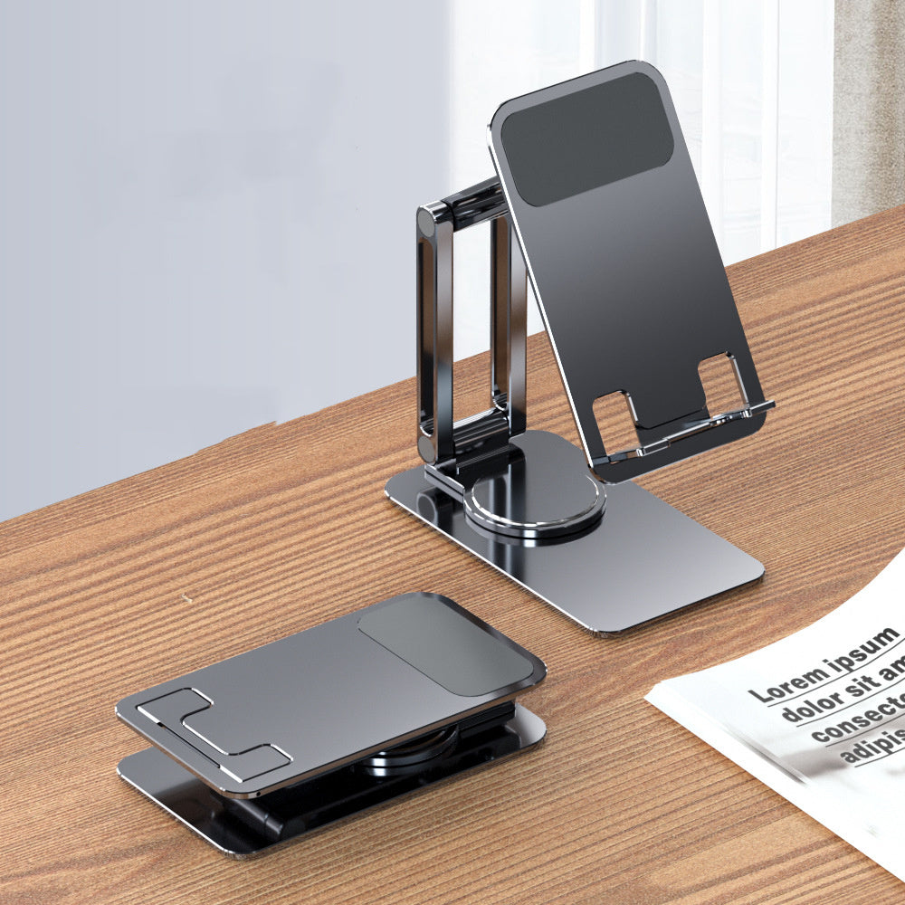Metal Aluminum Alloy Rotating Mobile Phone Bracket Foldable Desktop - 图片 20