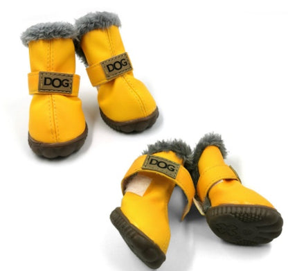 Dog Thick Snow Boots Keep Warm Teddy Autumn And Winter VIP Shoes 2eb2e391 3604 49a1 8176 2ce4bc7ce1bd