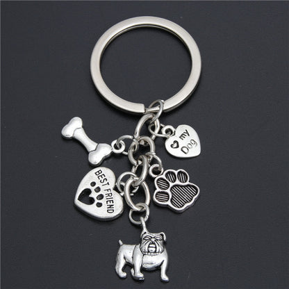Small Animal Pet Dog Heart Keychain 2ec65163 0fd3 4165 bec4 a1f5fd807ff3