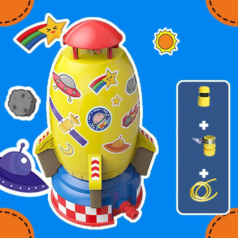Rocket Launcher Toys Outdoor Rocket Water Pressure Lift Sprinkler Toy Fun Interaction In Garden Lawn Water Spray Toys For Kid