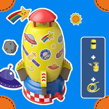 Rocket Launcher Toys Outdoor Rocket Water Pressure Lift Sprinkler Toy Fun Interaction In Garden Lawn Water Spray Toys For Kid