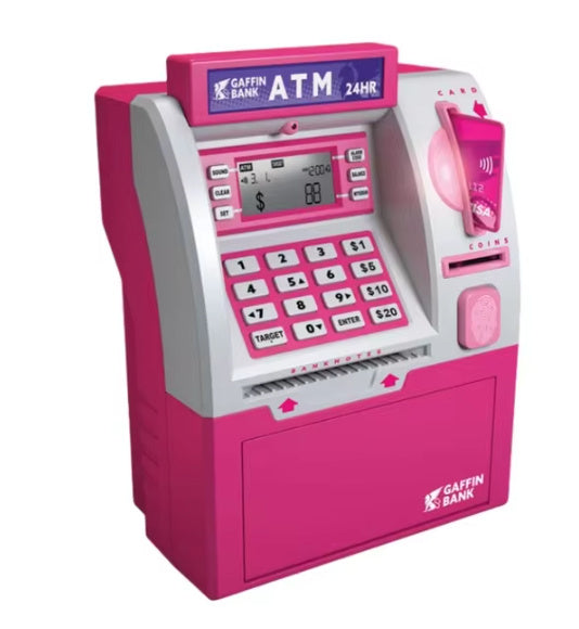 Automatic Cash Machine Coin Bank Smart Password Card Children Saving Box 2eceb17d 6d63 45ac a336 e299bd569f12
