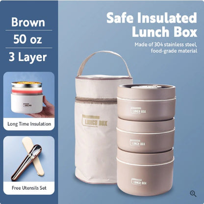 Portable Self-heating Japanese Thermal Insulation Lunch Box 2ecefaac 5d69 4a98 a3e5 8d7ee2140f58