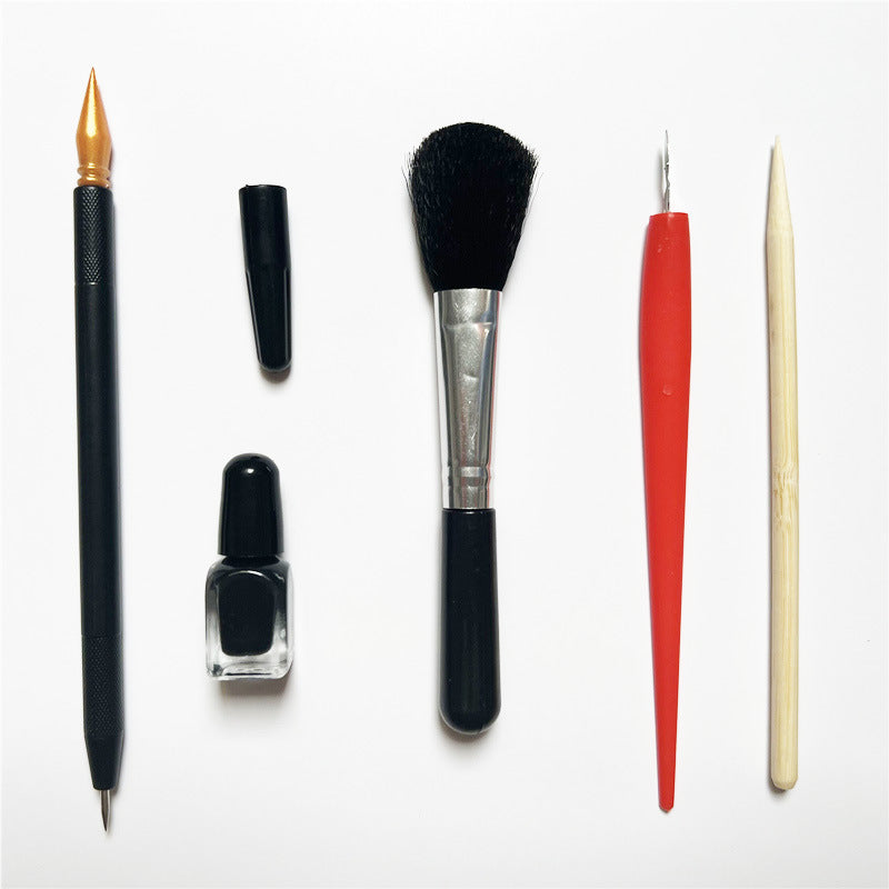 Scratching Tool Scratching Pen Detail Repair - 图片 5